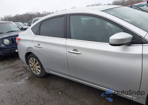 2015 Nissan Sentra S from USA, damaged, VIN 3N1AB7AP7FY233345